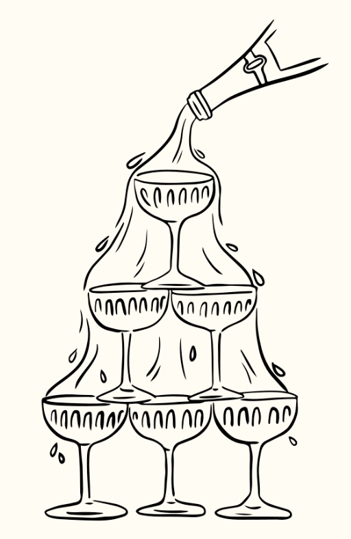 Champagne Tower